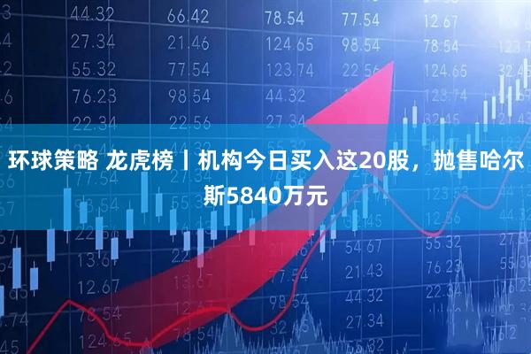 环球策略 龙虎榜丨机构今日买入这20股，抛售哈尔斯5840万元
